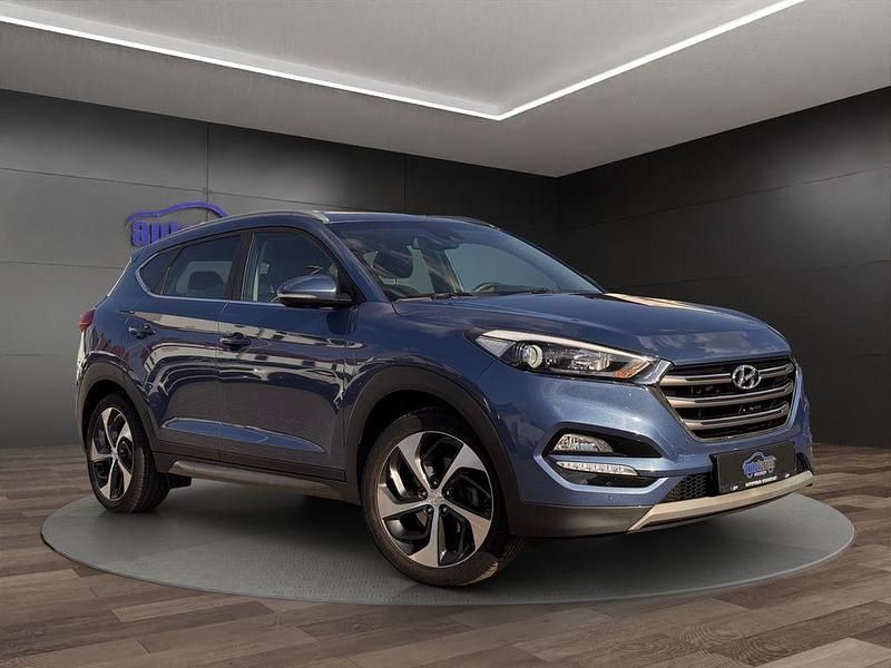 Gebraucht Hyundai Tucson Style 177 PS (130 kW) 2018 Blau SUV