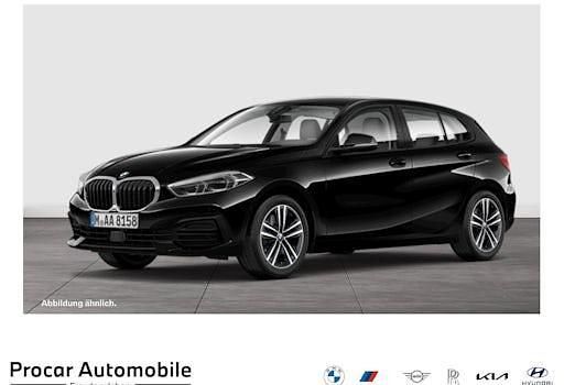 Schwarz Gebraucht 2021 BMW 120 Advantage Kleinwagen | 24.580 € (Fairer Preis) - Bild 1/4