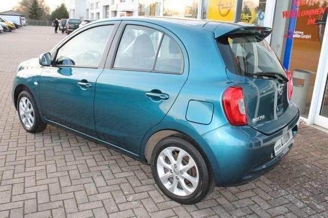 Gebraucht Nissan Micra Acenta 80 PS (58 kW) 2016 Blau Kleinwagen
