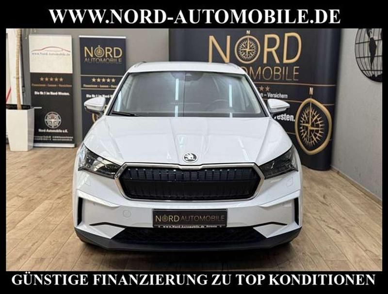 Gebraucht Skoda Enyaq iV Lounge 150 kW (204 PS) 2021 Moonweiss metallic SUV