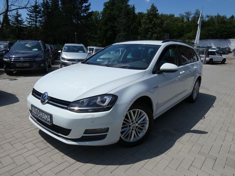 Weiß Gebraucht 2014 VW Golf VII Cup Kombi | 11.490 € (Fairer Preis) - Bild 1/4
