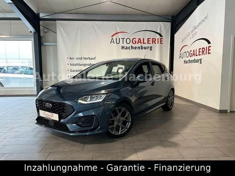 Blau Gebraucht 2023 Ford Fiesta ST-Line X Kleinwagen | 15.990 € (Guter Preis) - Bild 1/4