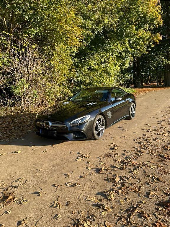 Gebraucht Mercedes SL400 AMG line 367 PS (269 kW) 2016 Schwarz Cabrio