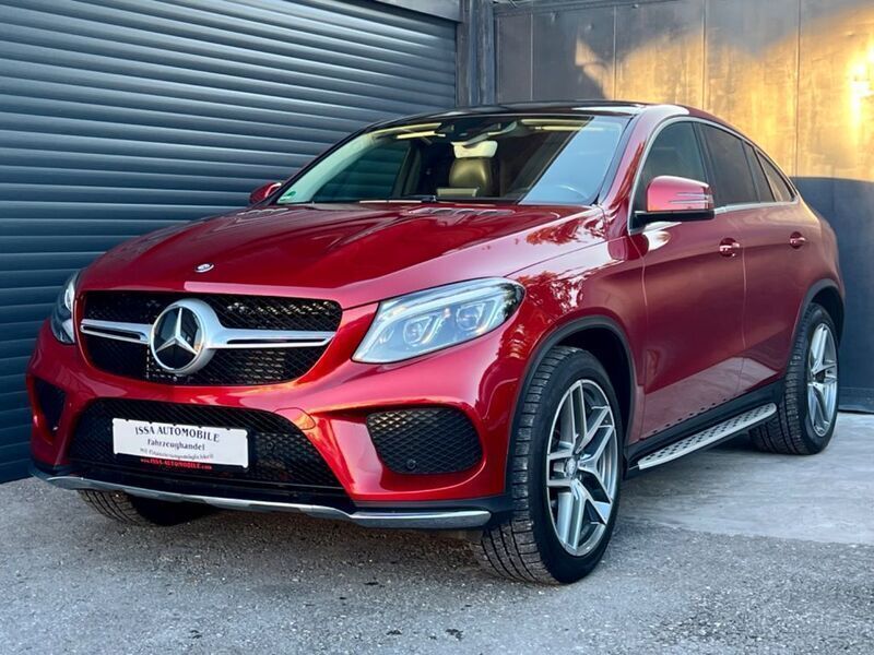 Rot Gebraucht 2016 Mercedes GLE350 AMG line SUV | 39.980 € (Teuer) - Bild 1/4