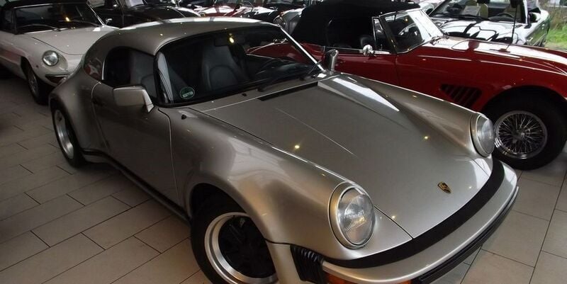 Gebraucht Porsche 911 Speedster 231 PS (169 kW) 1992 Leinenmetallic Cabrio