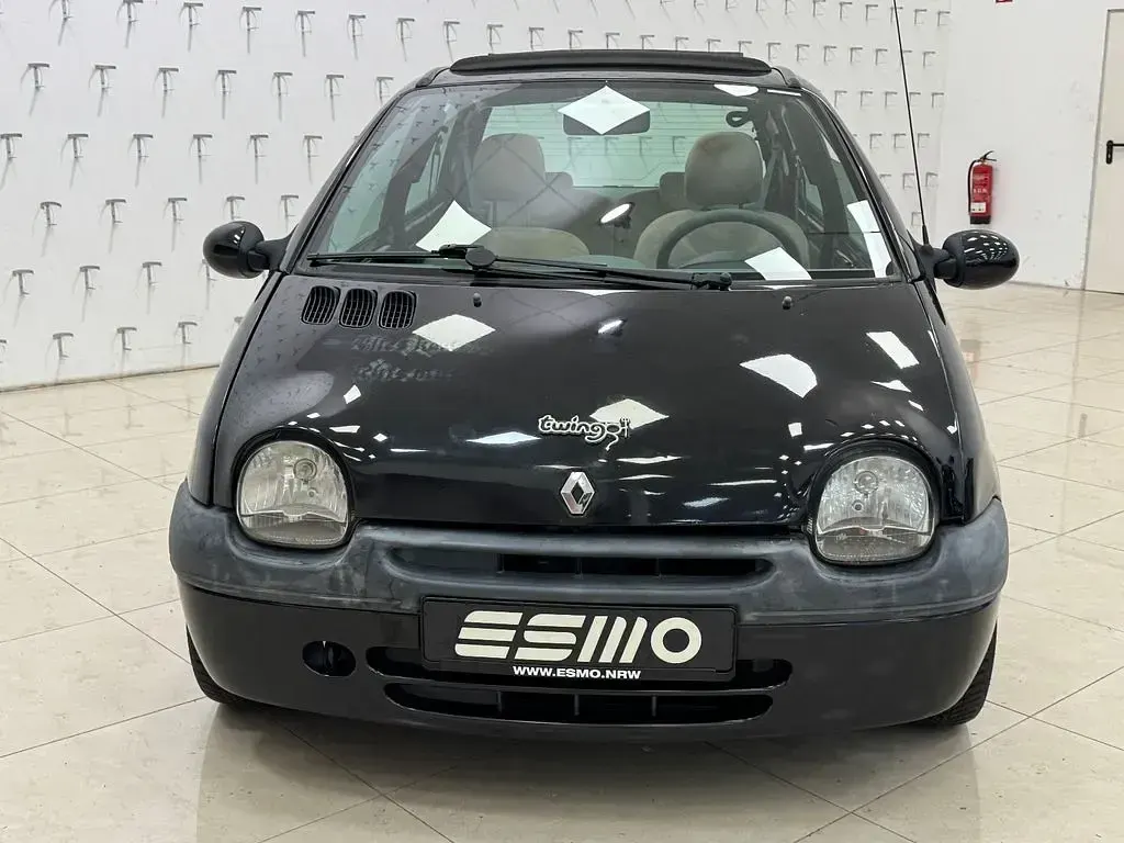 Gebraucht Renault Twingo Authentique 58 PS (42 kW) 2003 Schwarz Kleinwagen