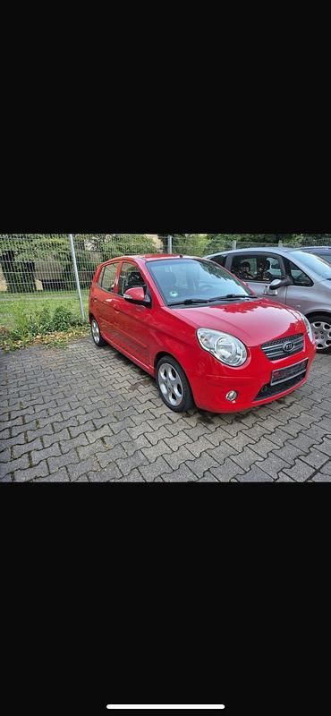 Rot Gebraucht 2008 Kia Picanto Kleinwagen | 3.450 € (Fairer Preis) - Bild 1/4