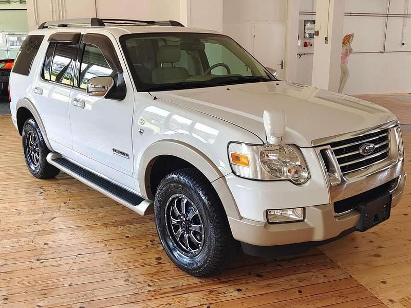 Weiß Gebraucht 2008 Ford Explorer SUV | 14.500 € - Bild 1/4