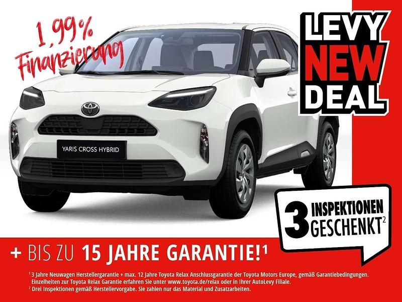 Schneeweiß Neu 2025 Toyota Yaris Cross Business Edition SUV | 26.469 € (Fairer Preis) - Bild 1/4