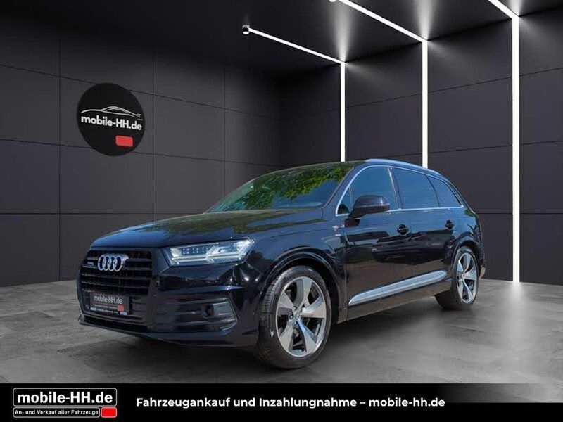 Orcaschwarz Gebraucht 2016 Audi Q7 Sport SUV | 35.990 € (Etwas zu teuer) - Bild 1/4