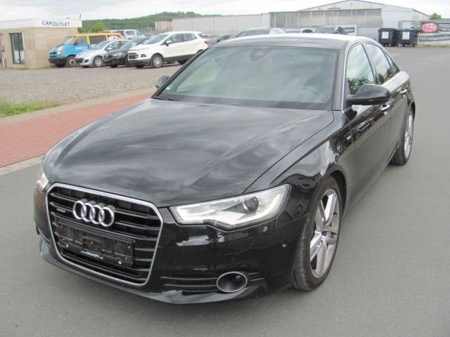 Schwarz Gebraucht 2015 Audi A6 S-line plus Limousine | 14.950 € (Guter Preis) - Bild 1/4