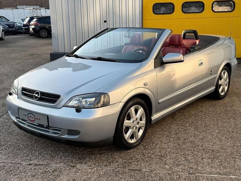Silber Gebraucht 2001 Opel Astra Cabriolet Sport Cabrio | 7.900 € - Bild 1/4
