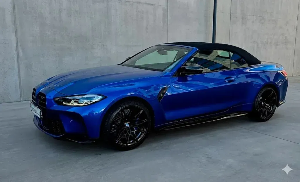 Gebraucht BMW M4 Cabriolet Competition Edition 510 PS (375 kW) 2023 Blau Cabrio