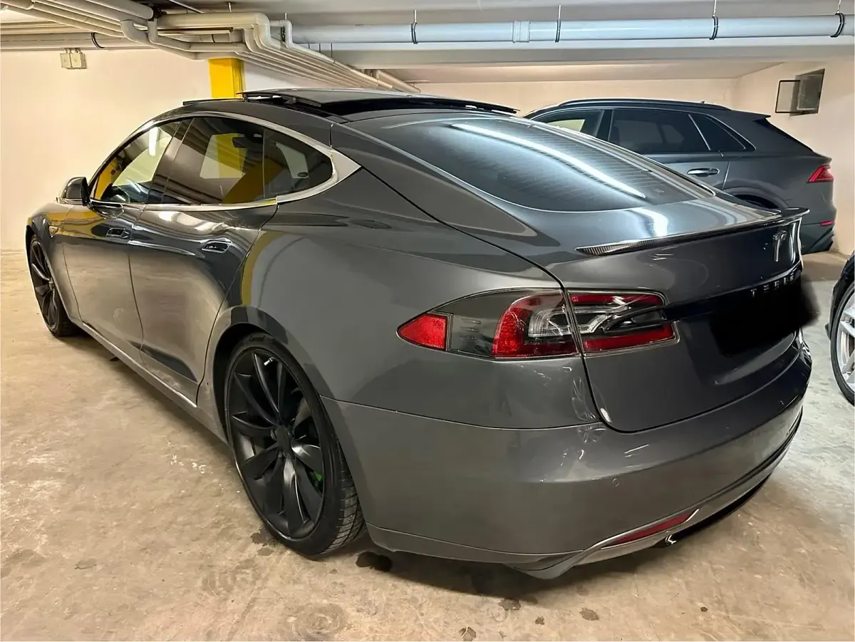 Brugt Tesla Model S 2014 Grå Hatchback