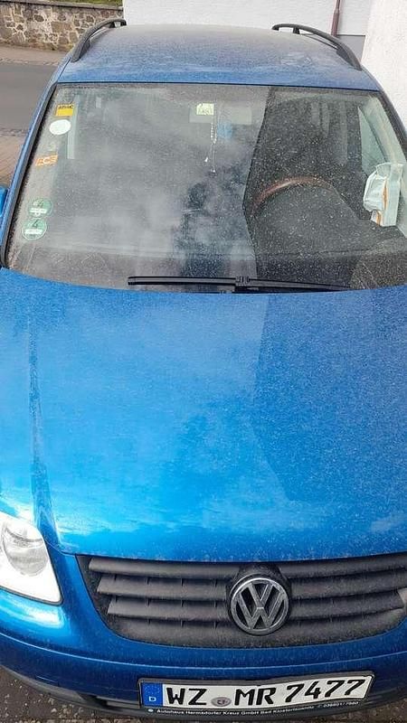 Gebraucht VW Touran 116 PS (85 kW) 2004 Blau Van / Kleinbus