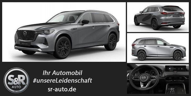 Grau Neu 2025 Mazda CX-80 Homura-Line SUV | 58.580 € (Etwas zu teuer) - Bild 1/4