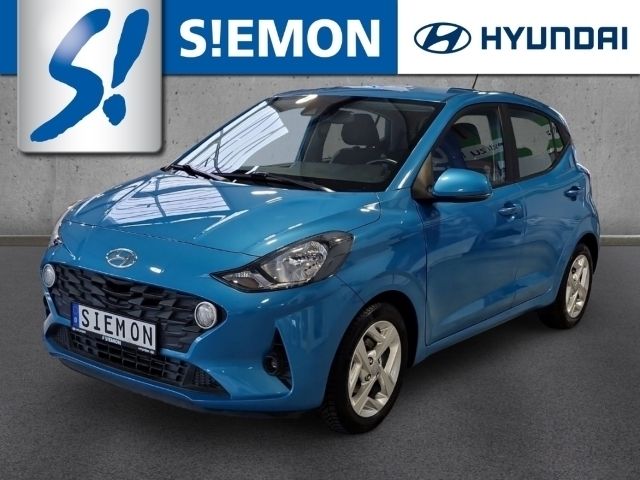 Blau Gebraucht 2020 Hyundai i10 Select Kleinwagen | 14.830 € (Etwas zu teuer) - Bild 1/4