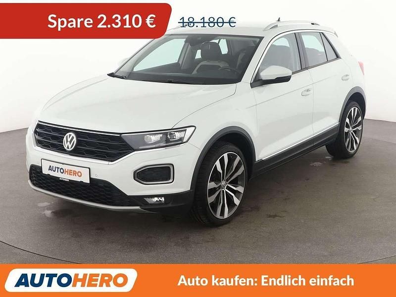 Pure white Gebraucht 2018 VW T-Roc SUV | 15.870 € (Fairer Preis) - Bild 1/3