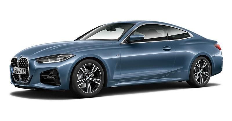 Blau Gebraucht 2024 BMW 420 M Sport Coupé | 46.994 € (Fairer Preis) - Bild 1/4