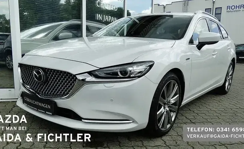 Gebraucht Mazda 6 20th Anniversary 194 PS (142 kW) 2023 Rhodium white Kombi