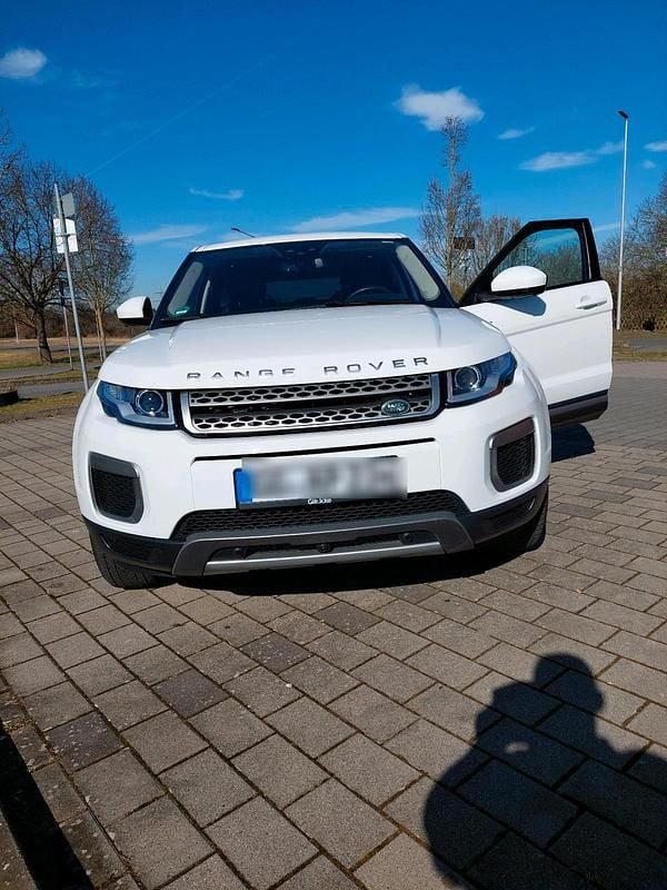 Weiß Gebraucht 2016 Land Rover Range Rover evoque SUV | 22.100 € (Etwas zu teuer) - Bild 1/4