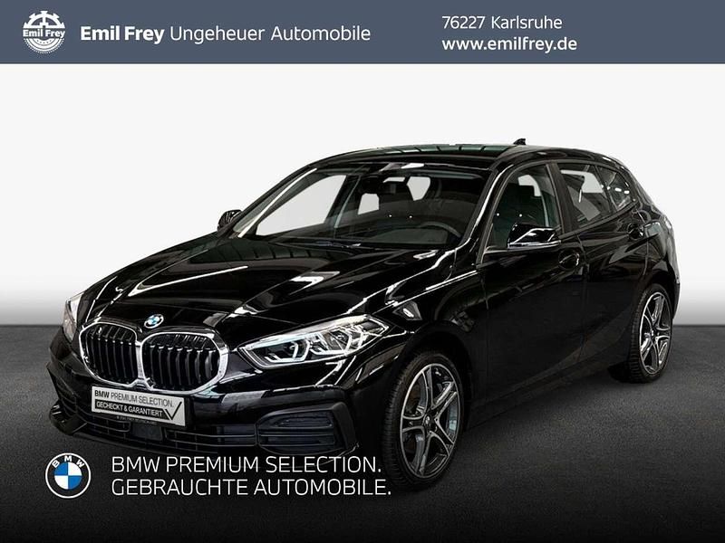 Schwarz Gebraucht 2023 BMW 118 Advantage Kleinwagen | 23.470 € (Fairer Preis) - Bild 1/3