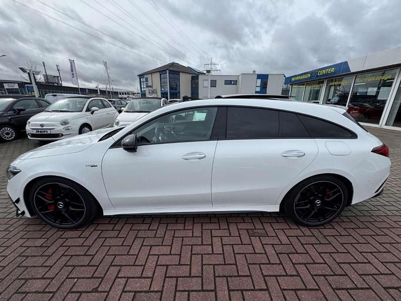 Gebraucht Mercedes CLA45 AMG AMG 421 PS (309 kW) 2023 Polarweiß uni Coupé