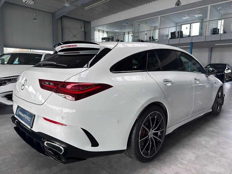 Gebraucht Mercedes CLA35 AMG Shooting Brake Premium Plus 306 PS (225 kW) 2023 Weiß Kombi
