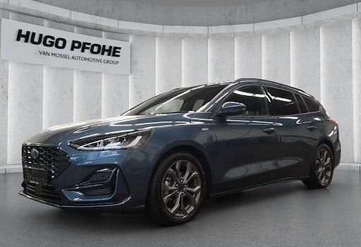 Blau Gebraucht 2024 Ford Focus ST-Line X Kombi | 24.750 € (Fairer Preis) - Bild 1/4