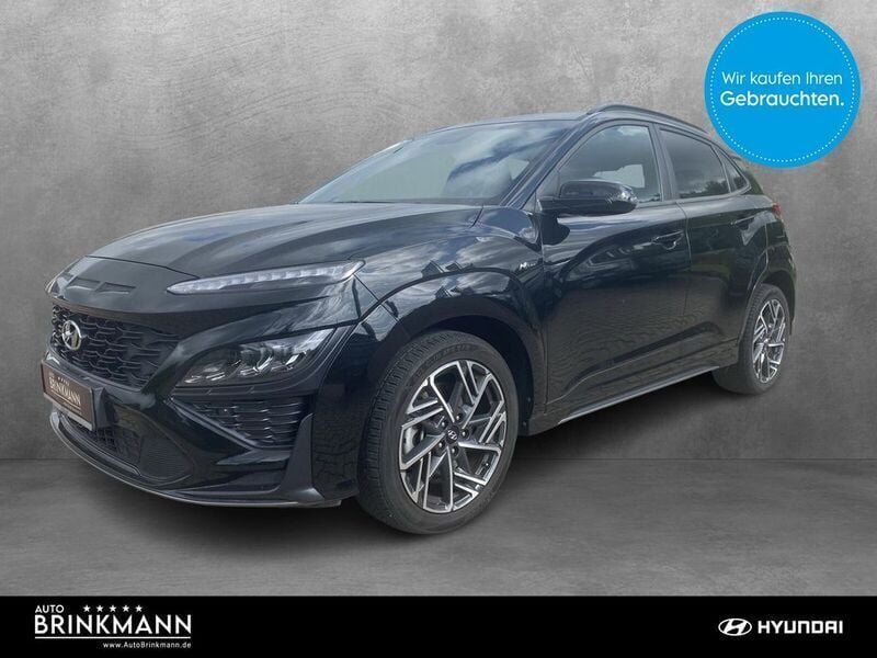 Schwarz Gebraucht 2022 Hyundai Kona N Line SUV | 23.880 € (Fairer Preis) - Bild 1/4