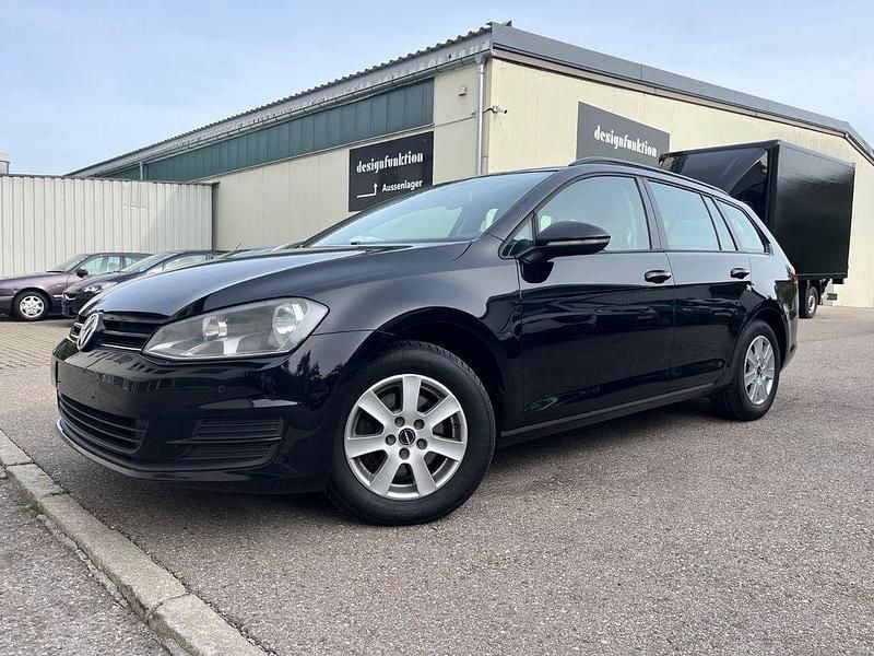 Schwarz Gebraucht 2014 VW Golf VII Kombi | 8.390 € (Fairer Preis) - Bild 1/4