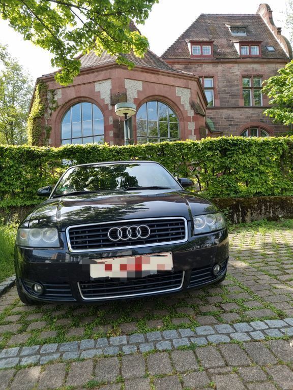 Gebraucht Audi A4 Cabriolet 170 PS (125 kW) 2002 Schwarz Cabrio