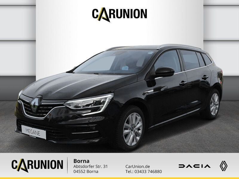 Black pearlschwarz metallic Gebraucht 2021 Renault Mégane IV Intens Kombi | 19.995 € (Fairer Preis) - Bild 1/4