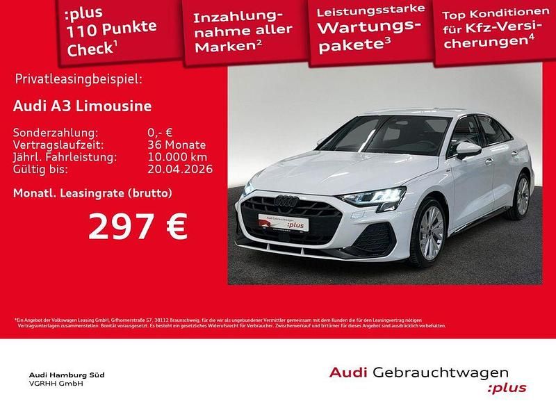 Gebraucht Audi A3 S-Line 116 PS (85 kW) 2025 Weiß Limousine