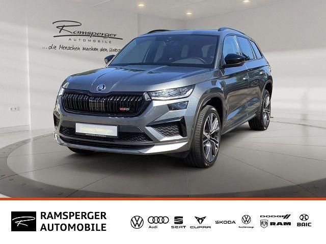 Grau Gebraucht 2022 Skoda Kodiaq RS SUV | 39.990 € (Guter Preis) - Bild 1/4