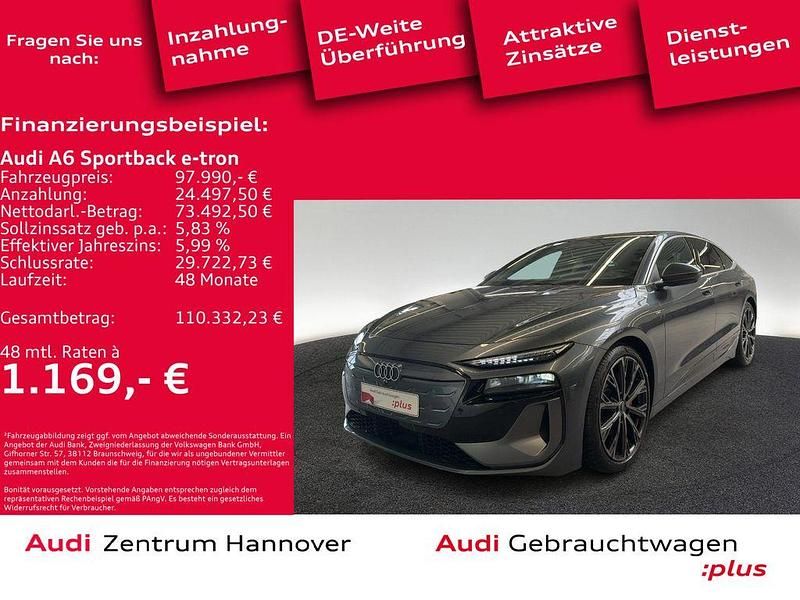 Grau Gebraucht 2025 Audi e-tron Sportback Performance SUV | 97.990 € - Bild 1/4