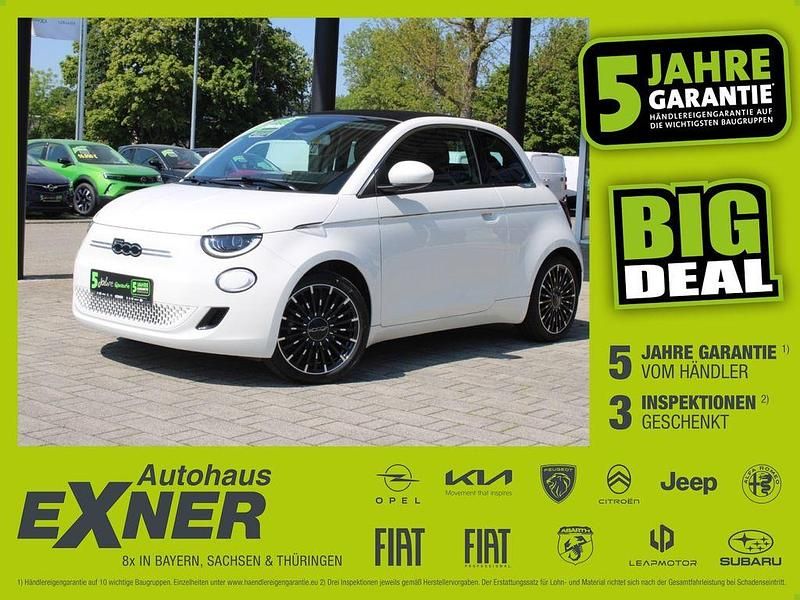 Colore esterno (arktis weiß) Gebraucht 2022 Fiat 500e Icon Cabrio | 20.490 € (Superpreis) - Bild 1/4