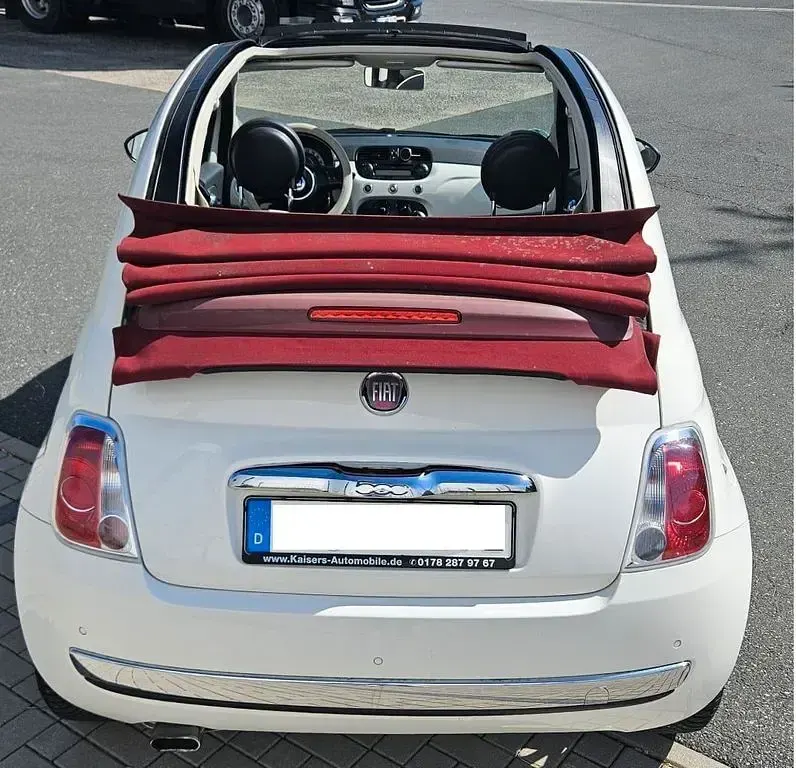 Gebraucht Fiat 500C 69 PS (50 kW) 2014 Weiß Cabrio