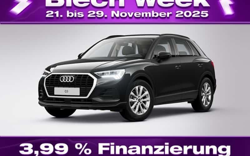 Schwarz Gebraucht 2025 Audi Q3 Basis SUV | 43.840 € - Bild 1/4