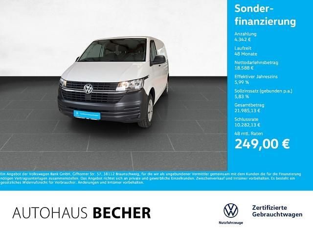 Weiss Gebraucht 2022 VW T6.1 Van | 22.930 € (Superpreis) - Bild 1/4