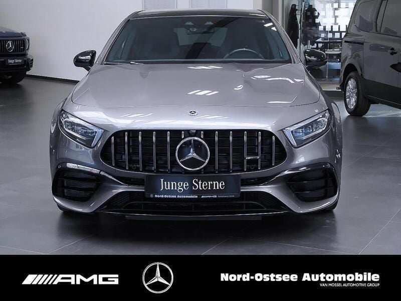 Gebraucht Mercedes A45 AMG AMG 421 PS (309 kW) 2021 Mountaingrau metallic Kleinwagen