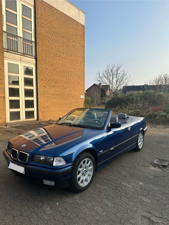 Blau Gebraucht 2000 BMW 318 Cabriolet Cabrio | 6.300 € (Guter Preis) - Bild 1/4