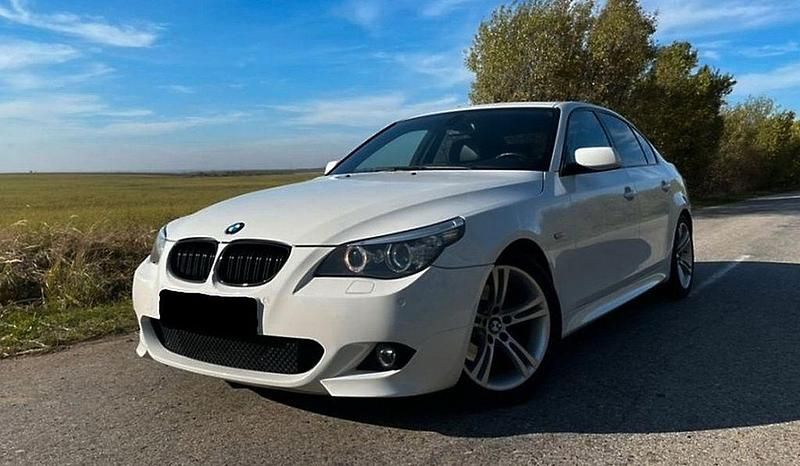 Weiß Gebraucht 2008 BMW 525 Advantage Limousine | 3.200 € - Bild 1/4