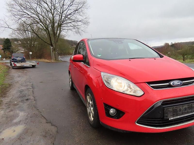 Gebraucht Ford C-MAX Titanium 140 PS (102 kW) 2014 Rot Van / Kleinbus