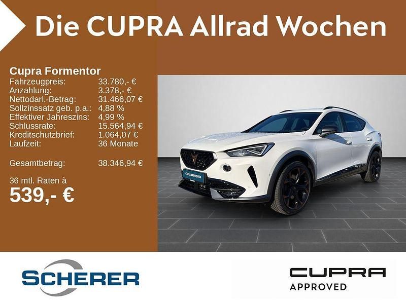 Weiß Gebraucht 2024 Cupra Formentor VZ SUV | 33.780 € (Superpreis) - Bild 1/4