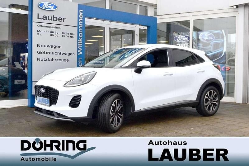 Weiß Neu 2025 Ford Puma Titanium SUV | 24.775 € (Guter Preis) - Bild 1/4