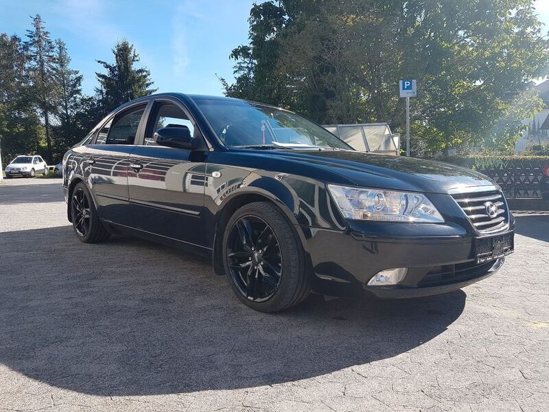 Schwarz Gebraucht 2008 Hyundai Sonata Comfort Limousine | 7.900 € - Bild 1/4