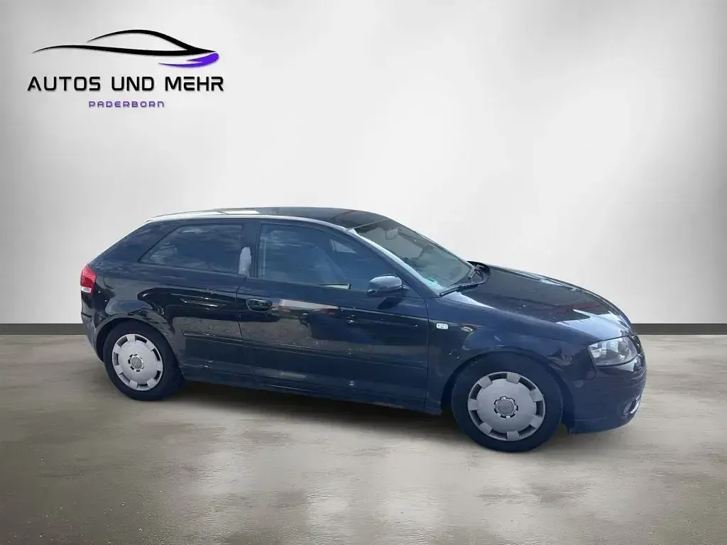 Gebraucht Audi A3 Attraction 125 PS (91 kW) 2008 Schwarz Kleinwagen