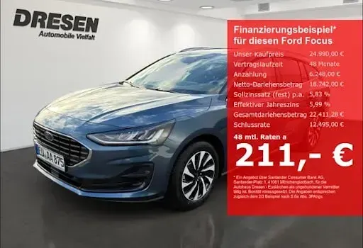 Gebraucht Ford Focus Titanium 125 PS (91 kW) 2025 Kombi
