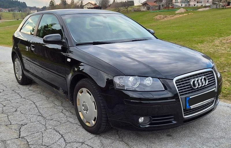 Gebraucht Audi A3 Ambition 140 PS (102 kW) 2007 Schwarz Kleinwagen
